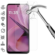 Pellicola Schermo in Vetro Temperato per Motorola Moto G55 - Case Friendly - Trasparente