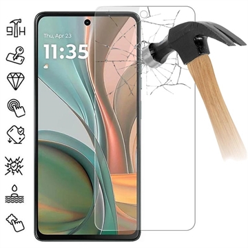 Pellicola Schermo in Vetro Temperato per Motorola Moto G75 - Case Friendly - Trasparente