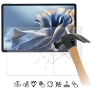 Protezione dello schermo in vetro temperato per Motorola Moto Pad 70 Pro - 9H - Case Friendly - Trasparente