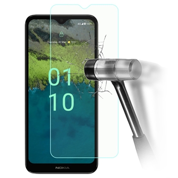 Proteggi Schermo in Vetro Temperato per Nokia C110 - Trasparente