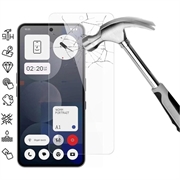 Pellicola Schermo in Vetro Temperato per Nothing Phone (3a) Pro - Case Friendly - Trasparente