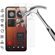 Pellicola Schermo in Vetro Temperato per Nothing Phone (3a) - Case Friendly - Trasparente
