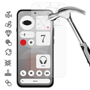 Protezione dello schermo in vetro temperato per Nothing Phone (4b) - 9H - Case Friendly - Trasparente