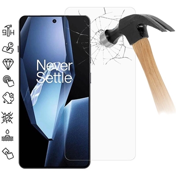 Pellicola Schermo in Vetro Temperato per OnePlus Ace 5/5 Pro/13R - Case Friendly - Trasparente