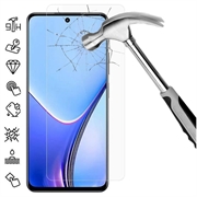 Pellicola Schermo in Vetro Temperato per Realme 11x - Case Friendly - Trasparente