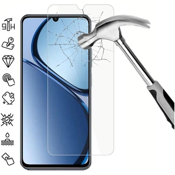 Proteggi Schermo in vetro temperato Realme C63 - 9H - Case Friendly  - Trasparente
