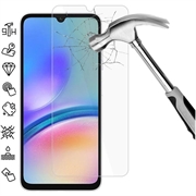 Pellicola salvaschermo in vetro temperato - 9H - per Samsung Galaxy A05s - Case Friendly - Trasparente
