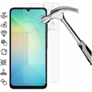 Pellicola Schermo in Vetro Temperato per Samsung Galaxy A06 5G - Case Friendly - Trasparente