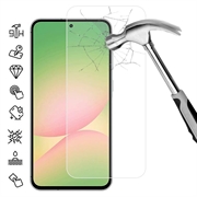 Protezione dello schermo in vetro temperato per Samsung Galaxy A27 - 9H - Case Friendly - Trasparente