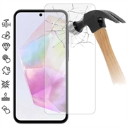 Pellicola Schermo in Vetro Temperato per Samsung Galaxy A36/A56 - Case Friendly - Trasparente