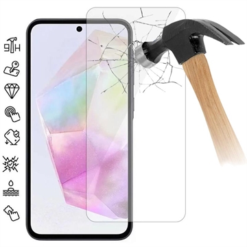 Pellicola Schermo in Vetro Temperato per Samsung Galaxy A36/A56 - Case Friendly - Trasparente