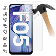 Pellicola Schermo in Vetro Temperato per Samsung Galaxy F05 - Case Friendly - Trasparente