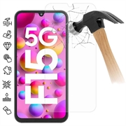 Pellicola salvaschermo in vetro temperato per Samsung Galaxy F15 - Case Friendly - Trasparente