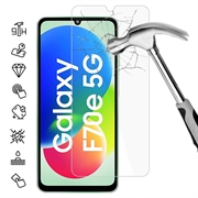 Protezione dello schermo in vetro temperato per Samsung Galaxy F70e - 9H - Case Friendly - Trasparente