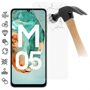 Pellicola Schermo in Vetro Temperato per Samsung Galaxy M05 - Case Friendly - Trasparente