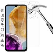 Pellicola salvaschermo in vetro temperato per Samsung Galaxy M15 - Case Friendly - Trasparente