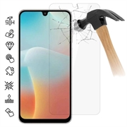 Protezione dello schermo in vetro temperato per Samsung Galaxy M16/F16 - 9H - Case Friendly - Trasparente