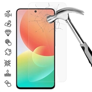 Protezione dello schermo in vetro temperato per Samsung Galaxy M47 - 9H - Case Friendly - Trasparente