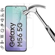 Protezione dello schermo in vetro temperato per Samsung Galaxy M56 - 9H - Case Friendly - Trasparente