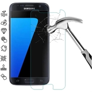 Proteggi Schermo in vetro temperato Samsung Galaxy S7 - 9H - Case Friendly  - Trasparente