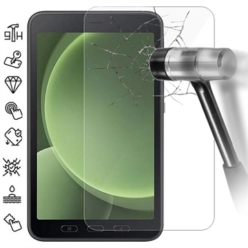 Pellicola salvaschermo in vetro temperato per Samsung Galaxy Tab Active5 - Case Friendly - Trasparente