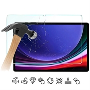 Pellicola salvaschermo in vetro temperato - 9H - Samsung Galaxy Tab S9 FE+ - Case Friendly - Trasparente