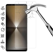 Protezione dello schermo in vetro temperato per Sony Xperia 1 VII - 9H - Case Friendly - Trasparente