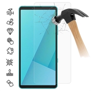 Protezione dello schermo in vetro temperato per Sony Xperia 10 VII - 9H - Case Friendly - Trasparente