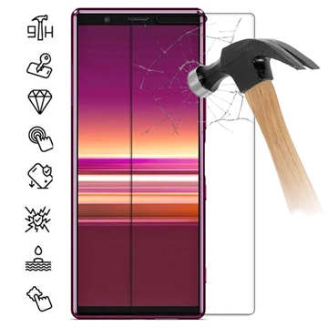 Pellicola salvaschermo in vetro temperato per Sony Xperia 5 - 9H, 0,3 mm - trasparente