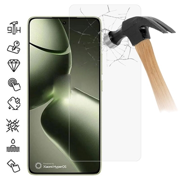 Protezione dello schermo in vetro temperato per Xiaomi 15T/15T Pro - 9H - Case Friendly - Trasparente