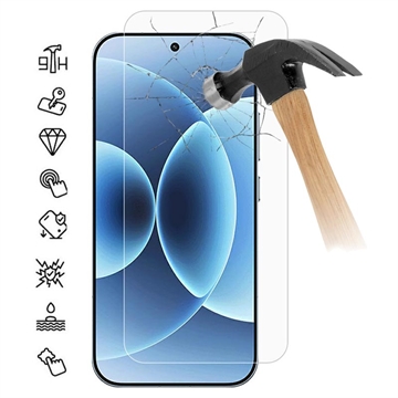 Protezione dello schermo in vetro temperato per Xiaomi 17/17 Pro - 9H - Case Friendly - Trasparente