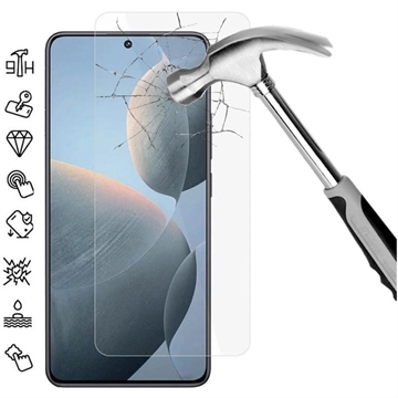 Pellicola salvaschermo in vetro temperato per Xiaomi Redmi K70E/Poco X6 Pro - Case Friendly - Trasparente