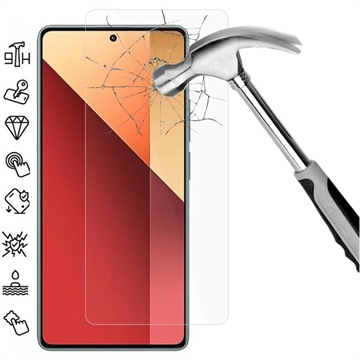 Pellicola salvaschermo in vetro temperato per Xiaomi Redmi Note 13 Pro 4G/Poco M6 Pro - Case Friendly - Trasparente