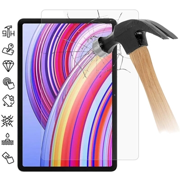 Proteggi Schermo in vetro temperato Xiaomi Redmi Pad Pro/Poco Pad - 9H - Case Friendly  - Trasparente