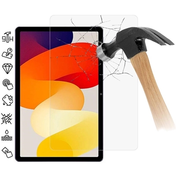 Pellicola Schermo in Vetro Temperato per Xiaomi Redmi Pad SE 4G - Case Friendly - Trasparente
