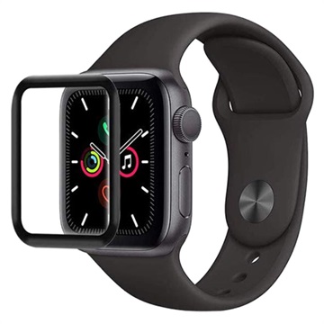 Proteggi Schermo in Vetro Temperato per Apple Watch Series 5/4 - 40mm - Nero