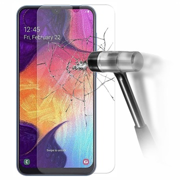 Proteggi Schermo in Vetro Temperato per Samsung Galaxy A50 - 9H - Chiaro