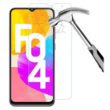 Proteggi Schermo in Vetro Temperato per Samsung Galaxy F04 - Chiaro