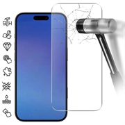 Protezione dello schermo in vetro temperato per iPhone Air - 9H - Case Friendly - Trasparente