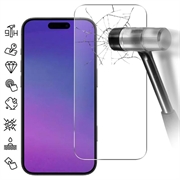 Protezione dello schermo in vetro temperato per iPhone 17 - 9H - Case Friendly - Trasparente