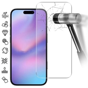 Protezione dello schermo in vetro temperato per iPhone 17 Pro - 9H - Case Friendly - Trasparente