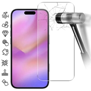 Protezione dello schermo in vetro temperato per iPhone 17 Pro Max - 9H - Case Friendly - Trasparente