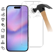 Protezione dello schermo in vetro temperato per iPhone 17 Pro - 9H - Case Friendly - 2 Pezzi.