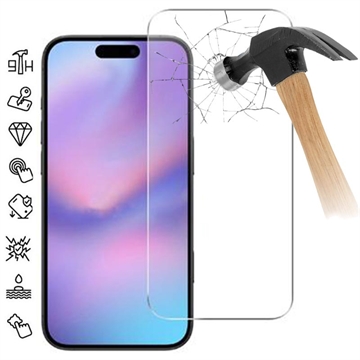 Protezione dello schermo in vetro temperato per iPhone 17 Pro - 9H - Case Friendly - 2 Pezzi.