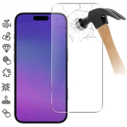 Protezione dello schermo in vetro temperato per iPhone 17 - 9H - Case Friendly - 2 Pezzi.