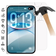 Protezione dello schermo in vetro temperato per iPhone Duo - 9H - Case Friendly - Trasparente