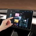 Tesla Model 3/Y 2019-2025 Protezione per schermo in vetro temperato per navigatore - 9H - Trasparente