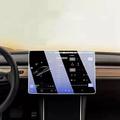 Tesla Model 3/Y 2023-2025 Protezione per schermo in vetro temperato per navigatore - 9H - Trasparente