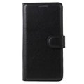 Custodia a Portafoglio Huawei P10 Textured - Nero