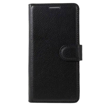 Custodia a Portafoglio Huawei P10 Textured - Nero